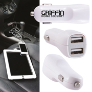Dual Usb Outlet Car Charger (Stock)