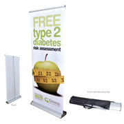 The Deluxe 850mm Roll Up Banner
