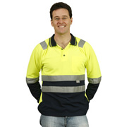 Men’s TrueDry® Safety Polo With 3M Reflective Tape
