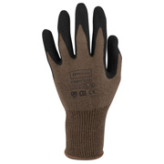 JB'S BAMBOO SANDY NITRILE 1/2 DIPPED GLOVE (12 PACK)