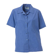 Ladies - Cross Dyed Shirt - Short Sleeve
