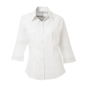 Ladies - Yarn Dye Stripe Shirt - 3-4 Sleeve