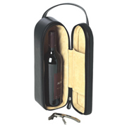 Polo Leather Wine Carrier