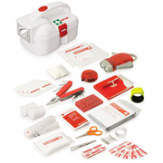 50pc Emergency Torch First Aid Kit