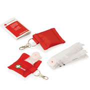 First Aid CPR Mask on Keyring