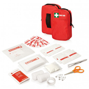 30pc First Aid Kit - Belt pouch w/front pocket