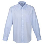 Hot Luxe Mens Premium Cotton Long Sleeve Shirt