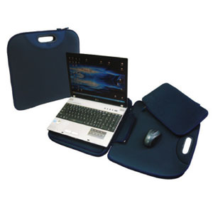 Notebook Buddy Bag with Detachable Pocket