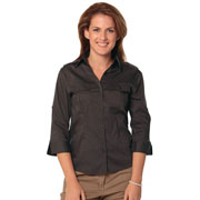 Women's 3/4 Sleeve Military Shirt