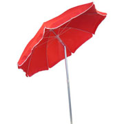 NZ Made 1.8m Piha Beach Umbrella in Jetcloth