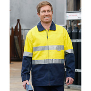 Hi-Vis Two Tone Work Jacket With 3M Tapes